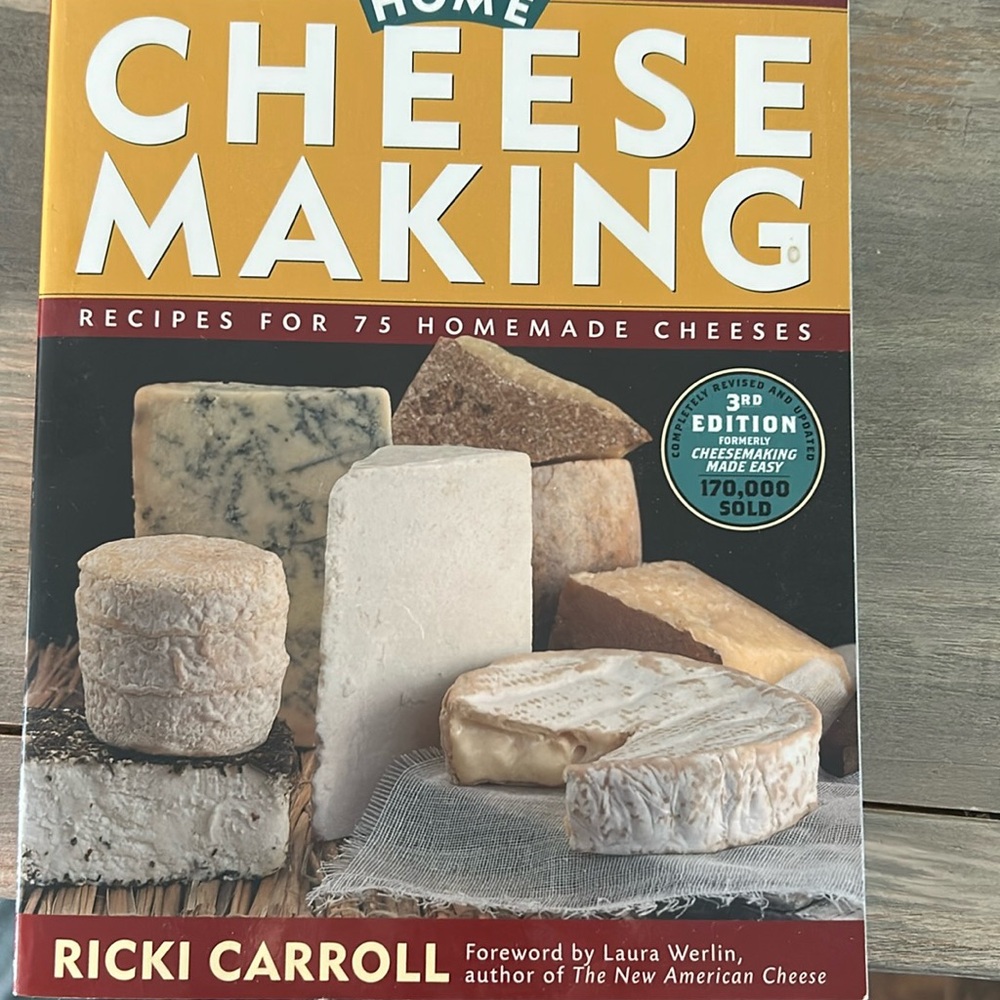 The home cheese making book,